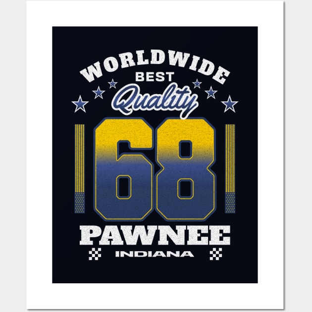 Pawnee Indiana Wall Art by Uniman